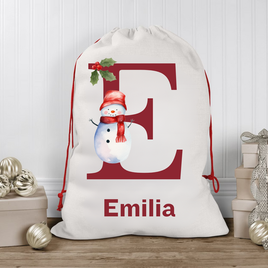 Personalised Christmas Santa Sack, Christmas Toy Sack